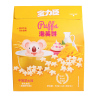 宝力臣宝宝零食辅食盒装泡芙饼牛奶芝士味50G 宝宝零食 国产
