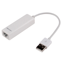 蓝盛(LENTION) 苹果电脑转接器 usb以太网络转换器 Macbook AirUSB网卡转接头 转换器USB2.0
