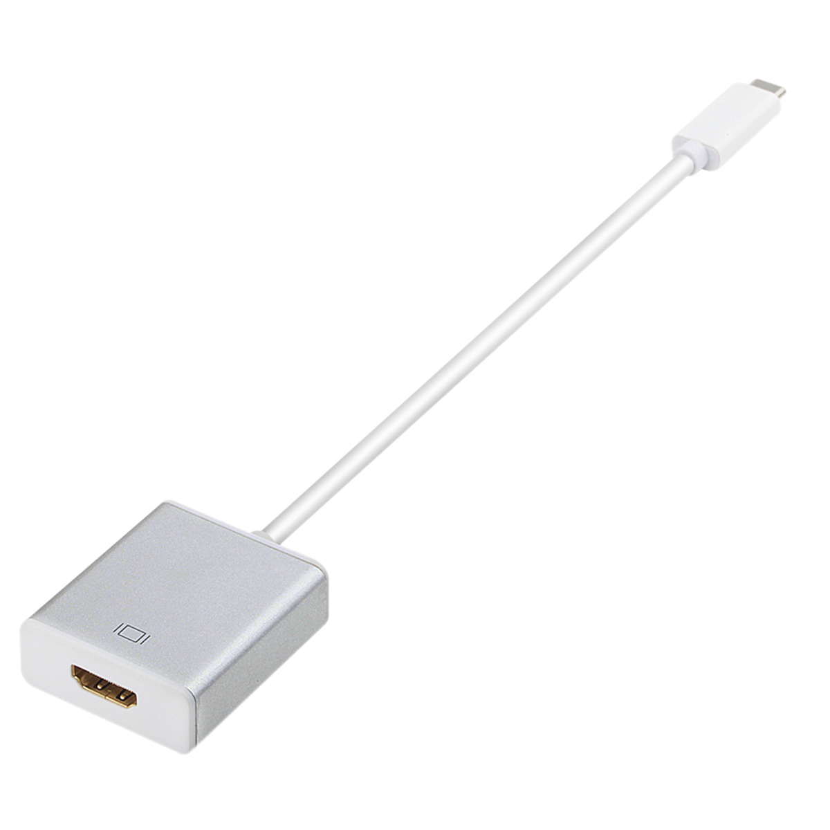 蓝盛 USB-C3.1 type-c转HDMI转换器音视频同步适配器适用于苹果笔记本12寸 转换器高清大图