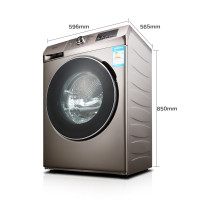 惠而浦(Whirlpool)WG-F80821BIK 8公斤 变频智能APP控制 滚筒洗衣机 (惠金色)