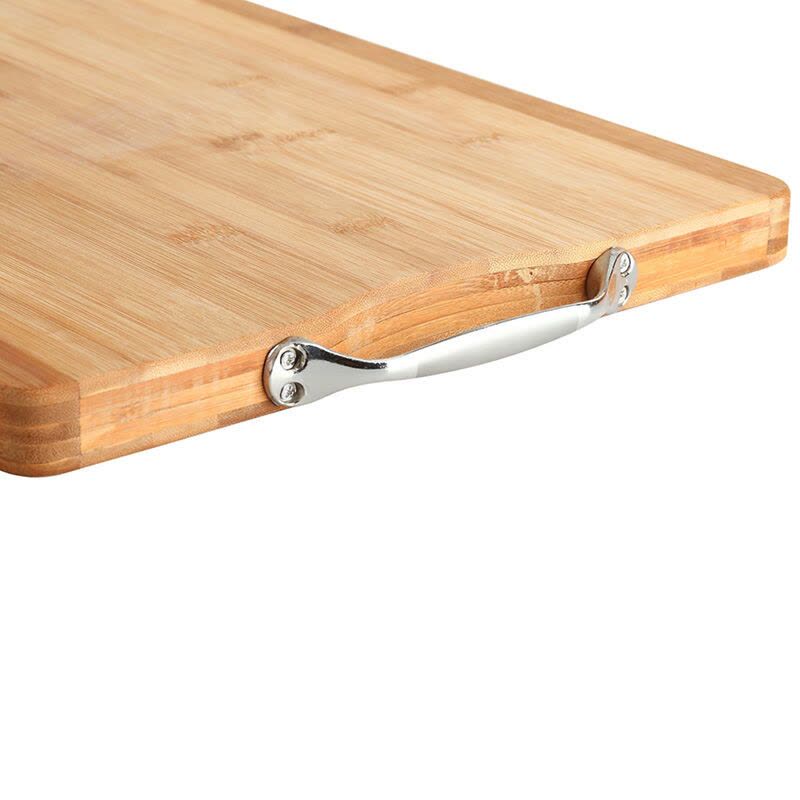 美厨 砧板 加厚竹砧板水果案板切菜板 2.5cm厚度带手柄可剁骨实心竹板MCPJ181图片