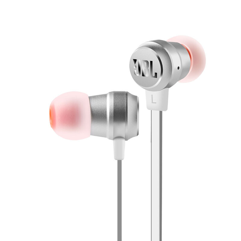 JBL T280 A+ 钛振膜立体声入耳式耳机 手机耳机 流光银高清大图