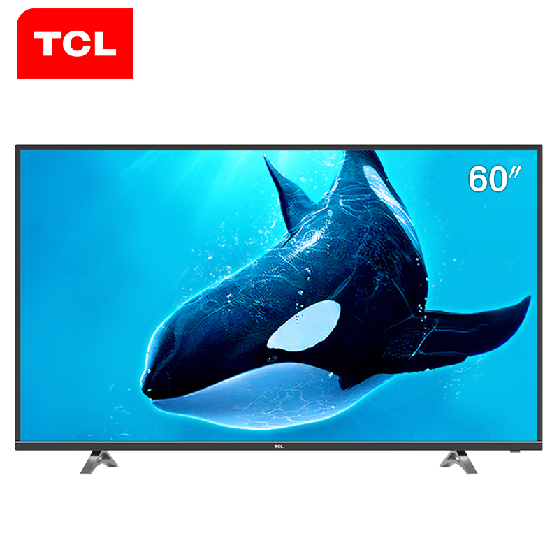 TCL D60A620U 60英寸 真4K超高清 护眼观影王 安卓智能十核LED液晶电视(黑色)