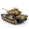 [苏宁自营]勾勾手 遥控车 儿童遥控坦克玩具可对战坦克模型车带仿真声效可发射一键演示 军黄-俄国T90坦克(44CM)