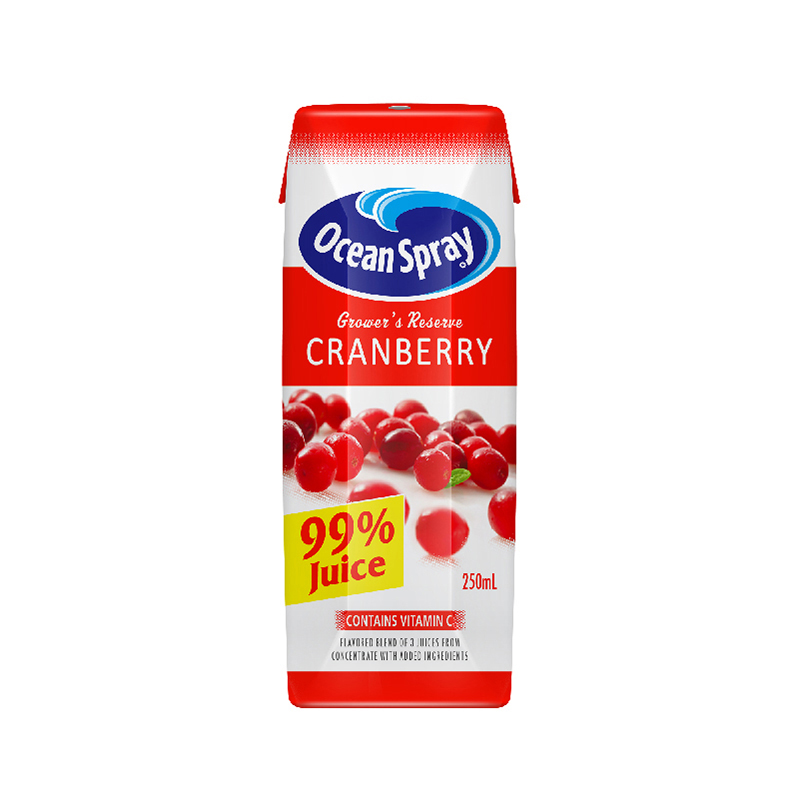 Ocean Spray 优鲜沛 蔓越莓葡萄复合果汁饮料250ml*6