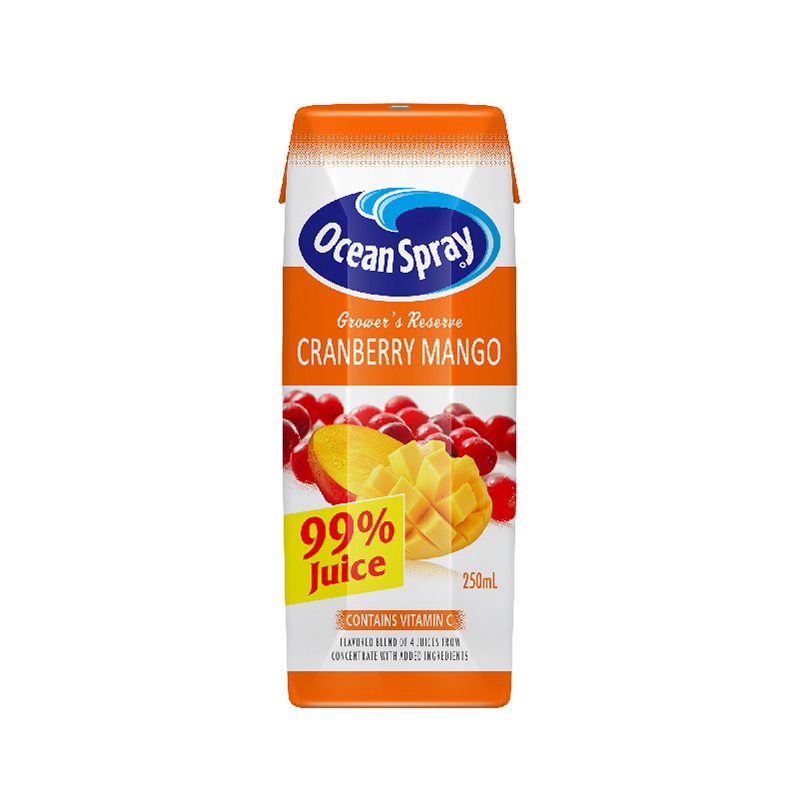 Ocean Spray 优鲜沛 芒果葡萄苹果复合果汁饮料250ml*6