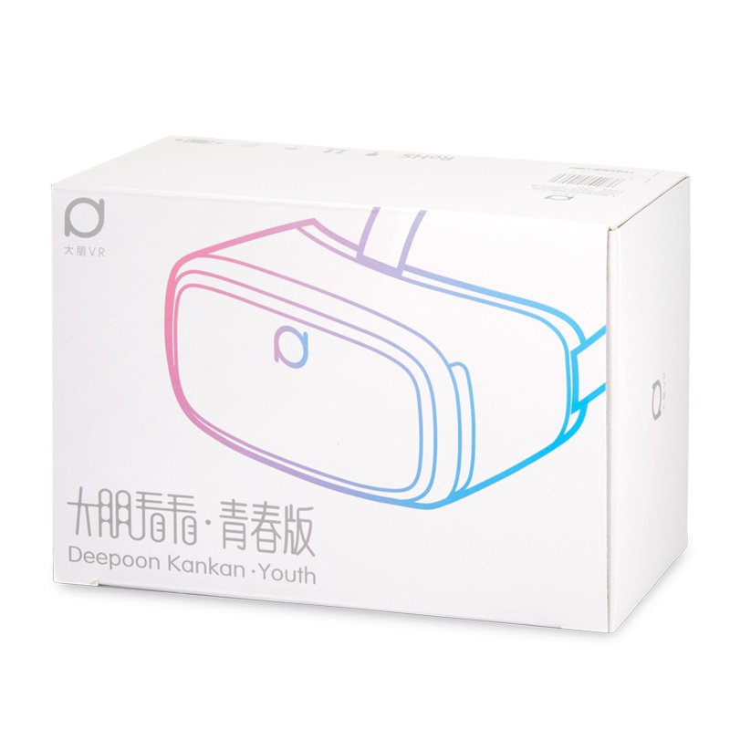 大朋看看 青春版(青春绿) 虚拟现实 VR眼镜 智能眼镜 安卓/IOS兼容 手机影院高清大图