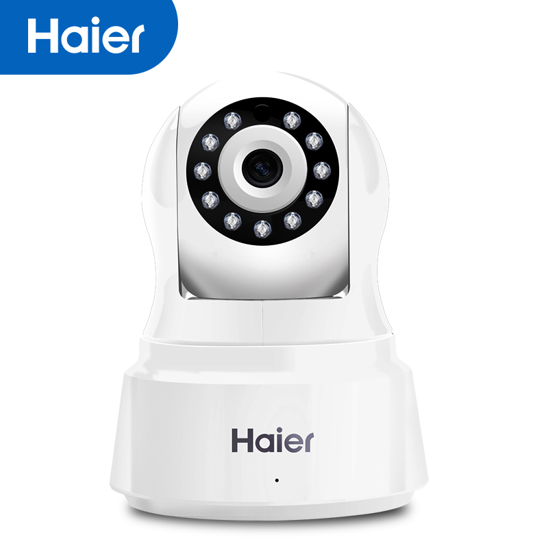 Haier/海尔智能无线网络摄像头YTD05 wifi高清手机app远程监控摄像机 云台版