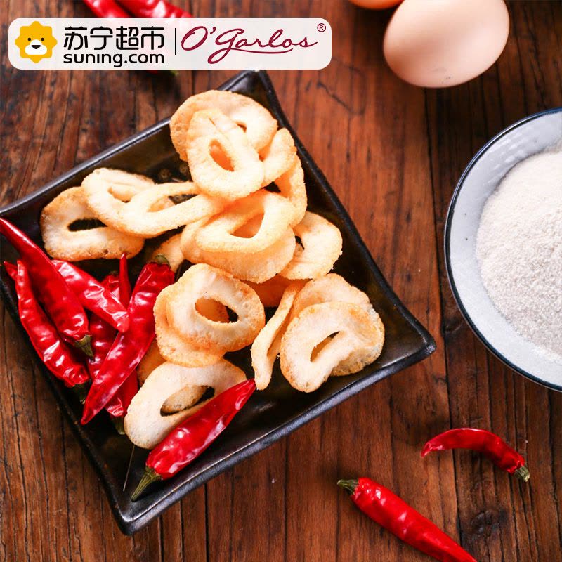 O’garlos奥嘉莱 印尼蟹片 甜辣味 30g袋 印尼进口 其他零食图片