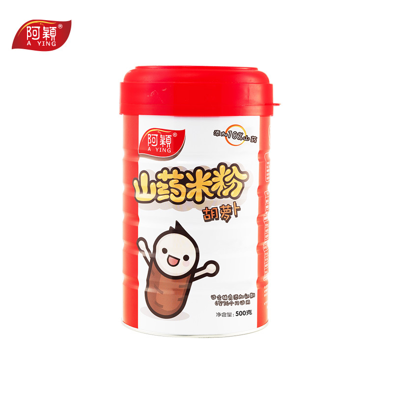 阿颖 山药胡萝卜营养米粉500g/罐