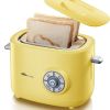 小熊（Bear）多士炉 DSL-A02G1 2片全自动烤面包机 迷你小巧 烘焙单烤 家用早餐机 吐司机