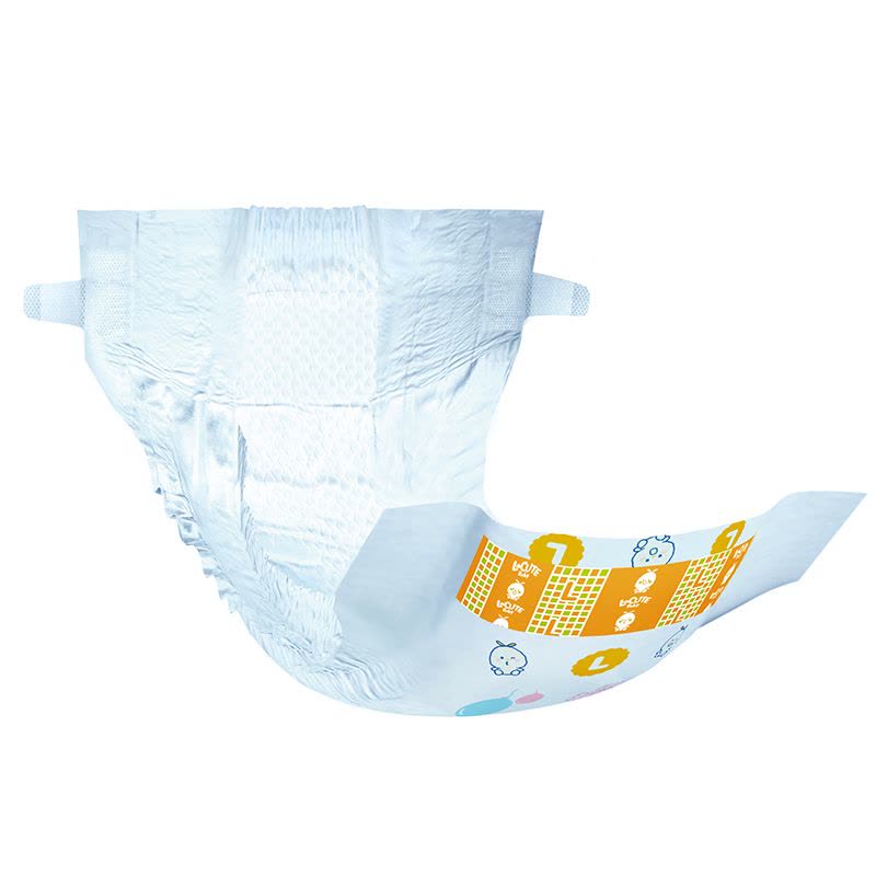 乐可爱(LaCUTE) 森林王子纸尿裤/宝宝尿不湿 大号 L54片(9kg-14kg)(日本原装进口)图片