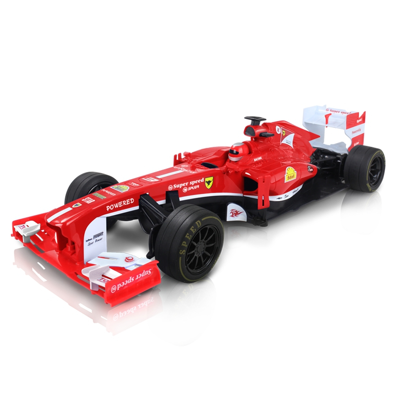 祥佳 1:12方程式F1充电遥控车模 男孩儿童玩具汽车 727-S5红色