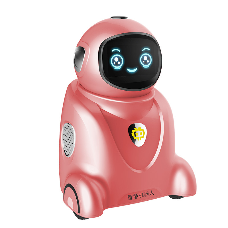 勇艺达小勇机器人Y50B+ 灵动粉 家庭陪伴 启智教育 声控智能家居 视频监控
