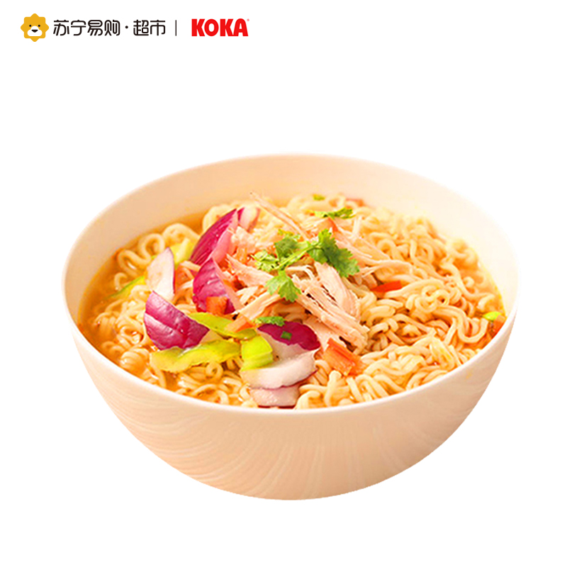 KOKA 可口鸡汤味快熟面 鸡肉味方便面 袋装85g*5包