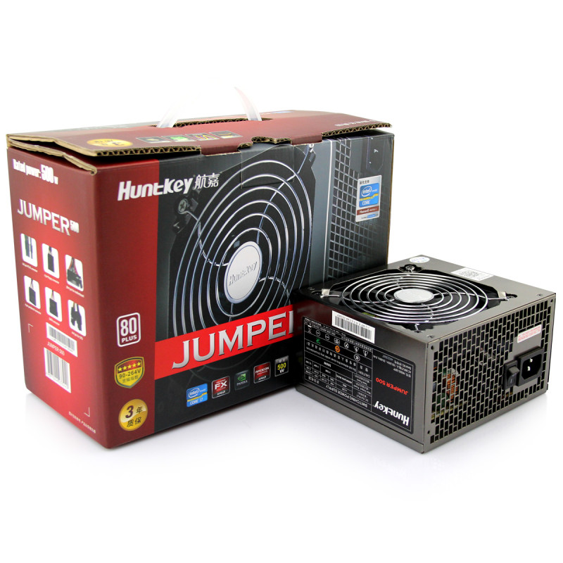 航嘉(Huntkey)额定500W JUMPER500电源