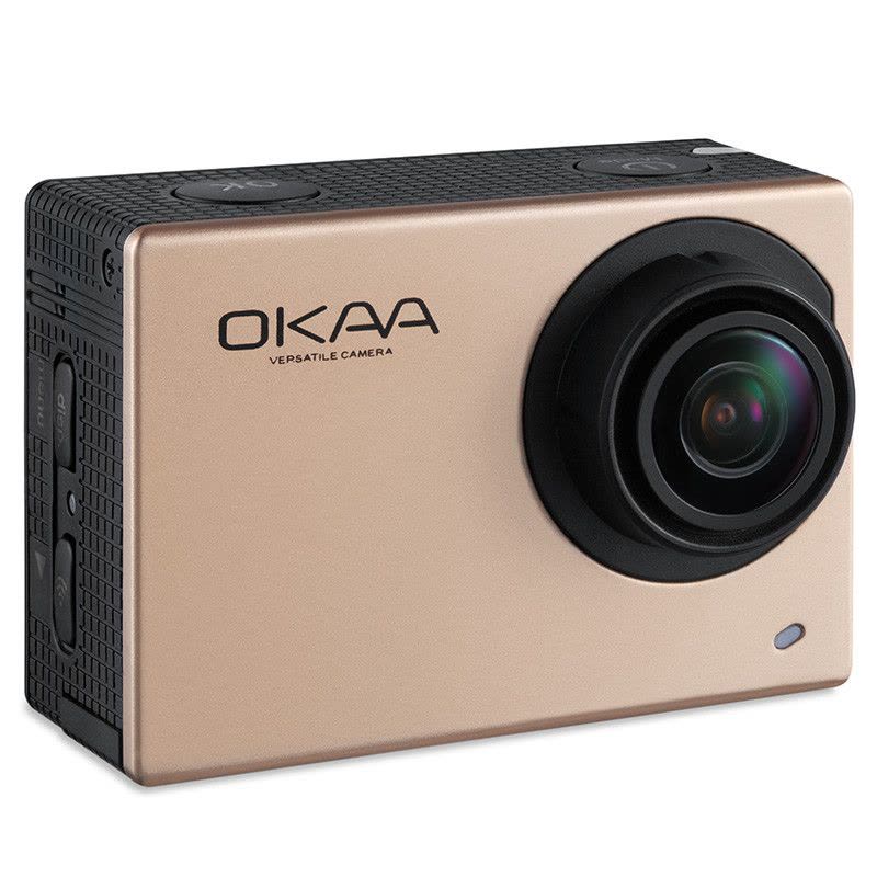 OKAA 运动相机 4K高清数码触屏运动摄像机1600万像素wifi航拍潜水防水DV 玫瑰金 加16G内存卡图片