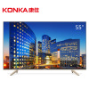 康佳(KONKA)LED55P6U 55英寸64位4K HDR智能平板液晶电视机(黑色)