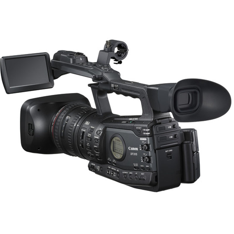 佳能(Canon) XF315 高清专业数码摄像机 约207万像素 4英寸屏