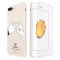 ESCASE 苹果iPhone 8Plus手机壳 苹果7plus保护壳 苹果8P保护套软壳 插画浮雕 手机壳膜套装通用