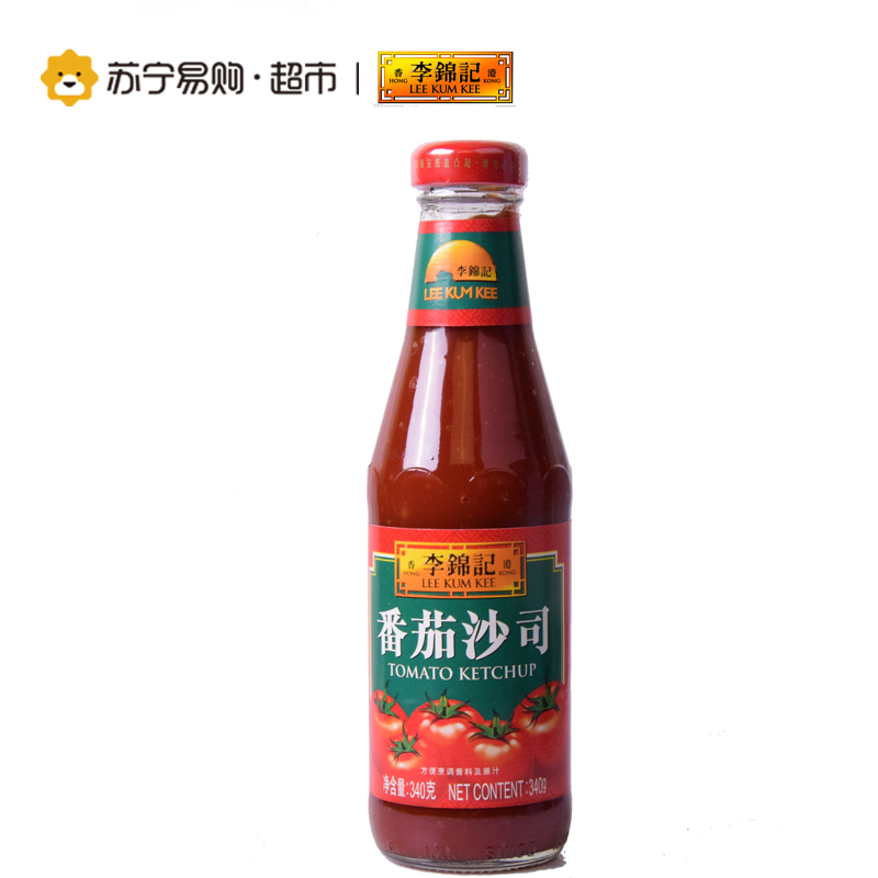 李锦记蕃茄沙司340克 番茄沙司 调味酱