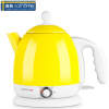 瑞典北欧欧慕（nathome）NSH0801电水壶304不锈钢保温调温烧水壶0.8L开水壶电热水壶 鹅黄家用防干烧自动断