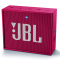 JBL GO音乐金砖无线蓝牙音箱户外便携多媒体迷你小音响低音炮 玫红色