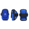 ESCASE 手机臂包/跑步包/手机零钱收纳包/袋 男女通用 苹果X/8/7plus等5.5及以下英寸手机适用 蓝色