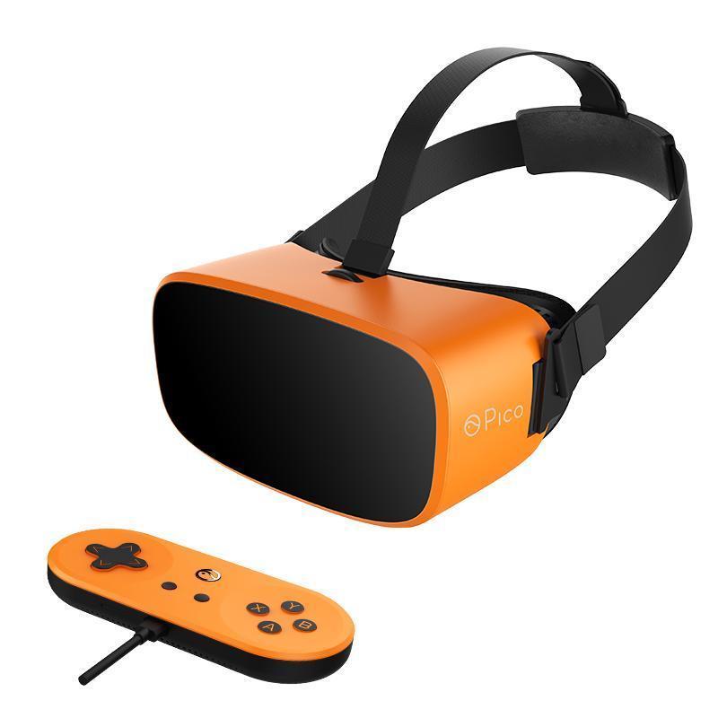 Pico Neo VR一体机 橙色标准版 VR一体机 虚拟现实VR智能眼镜 VR头显 套餐赠荣耀畅玩手环 A1