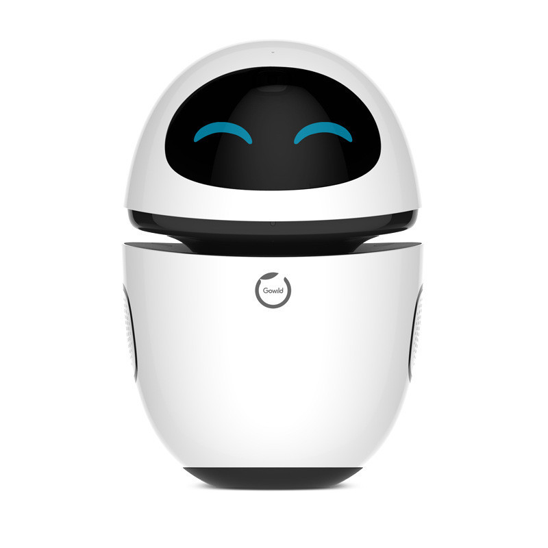 Gowild公子小白情感智能机器人高科技语音声控玩具模型牛奶白