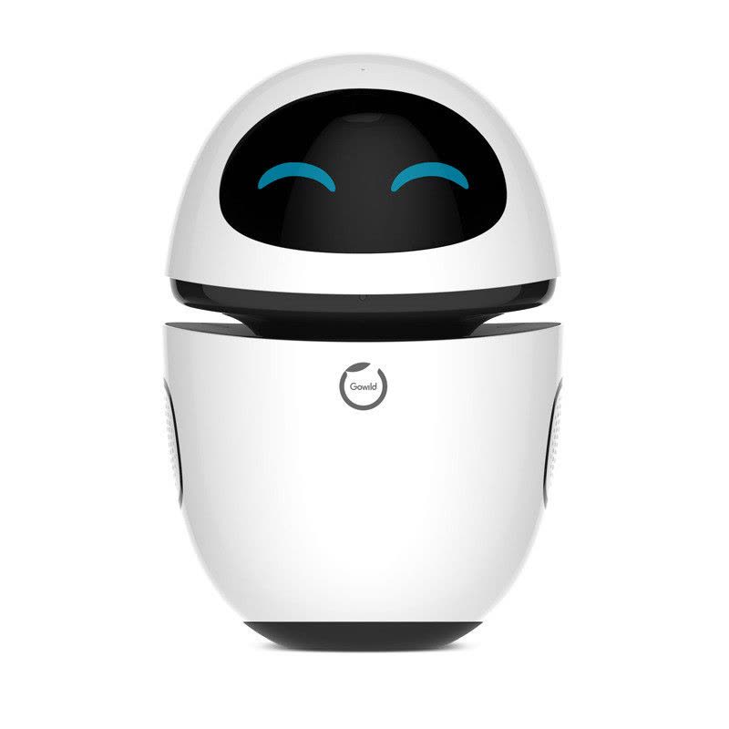 Gowild公子小白情感智能机器人高科技语音声控玩具模型牛奶白图片