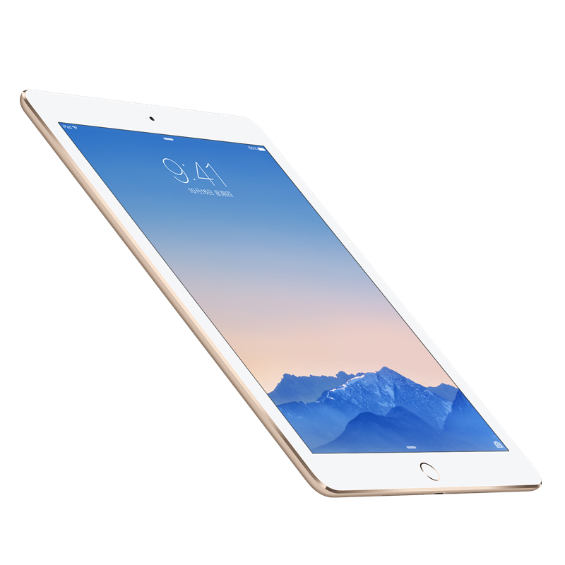 Apple iPad Air 2 9.7英寸 平板电脑(32G WiFi版 MNV72CH/A)金色高清大图