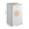 美的(Midea)BD-106UV白色 106升 冷冻冷藏 时尚吧台 省电静音小型家用冷柜冰柜