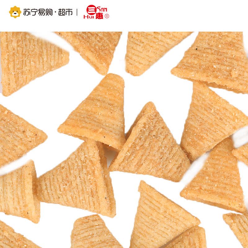 [苏宁超市]三惠 尖角脆膨化食品 500g图片