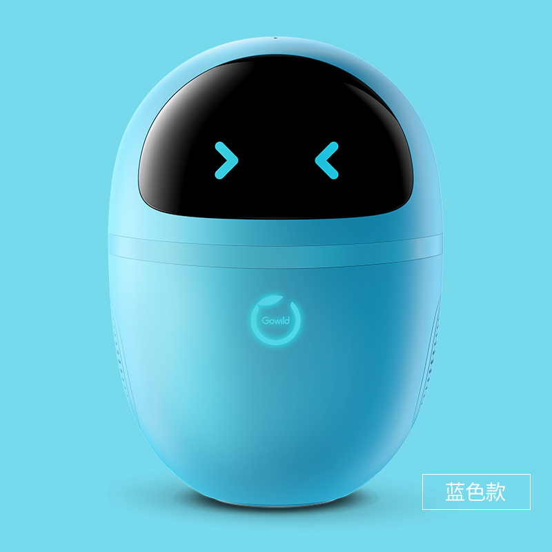 Gowild公子小白青春版情感智能机器人高科技语音声控玩具模型 放肆蓝高清大图