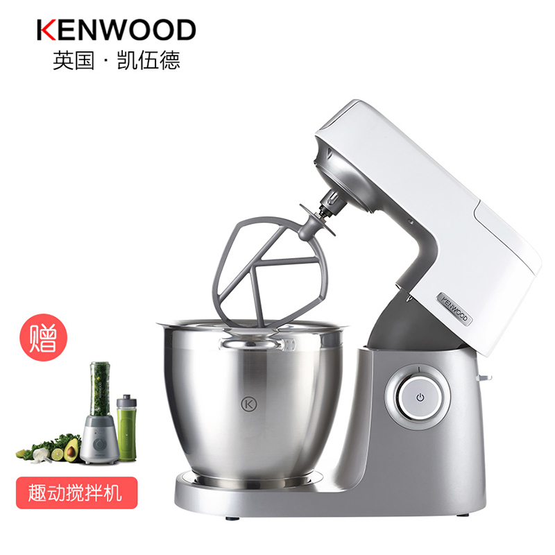 凯伍德(KENWOOD) KVL6000T 家用厨师机和面机面条机 多功能料理搅拌机智能调速 正品行货全国联保