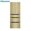 海信(Hisense)BCD-412WTD/A 412升 法式多门冰箱 风冷无霜 双离子养鲜(流光金)