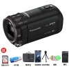 松下（Panasonic） HC-V770MGK 高清手持数码摄像机 家用民用新无线双摄像头摄像机 黑色