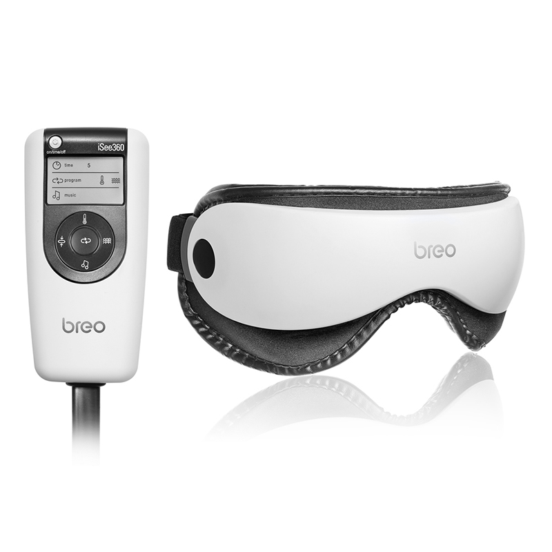 倍轻松(Breo) 护眼仪 isee360 多频振动 恒温热敷 静心音乐 眼部按摩器高清大图