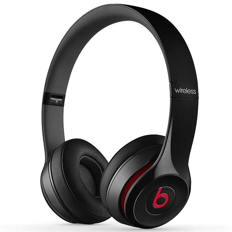 Beats Solo2 Wireless 头戴式蓝牙耳机 无线蓝牙耳机 黑色