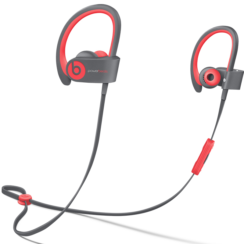 Beats Powerbeats2 by Dr. Dre Wireless 入耳式耳机 迷幻红 运动耳机 蓝牙无线