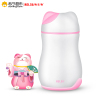 物生物(RELEA)便携招财猫保温杯女学生茶杯创意大可爱儿童不锈钢260ML个性杯子随手杯水杯