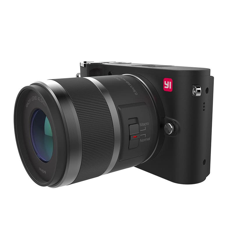 小蚁(YI)微单相机M1人像镜头42.5mmF1.8套装套机 智能摄影摄像机微距定焦复古微单反图片