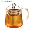 物生物(RELEA)几何壶水壶 耐热玻璃茶壶 过滤不锈钢泡茶壶花茶壶茶具套装