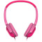 爱谱王(APKING)儿童耳机头戴式 保护听力 学生小孩学习生日礼物 环保音乐耳机 粉红色