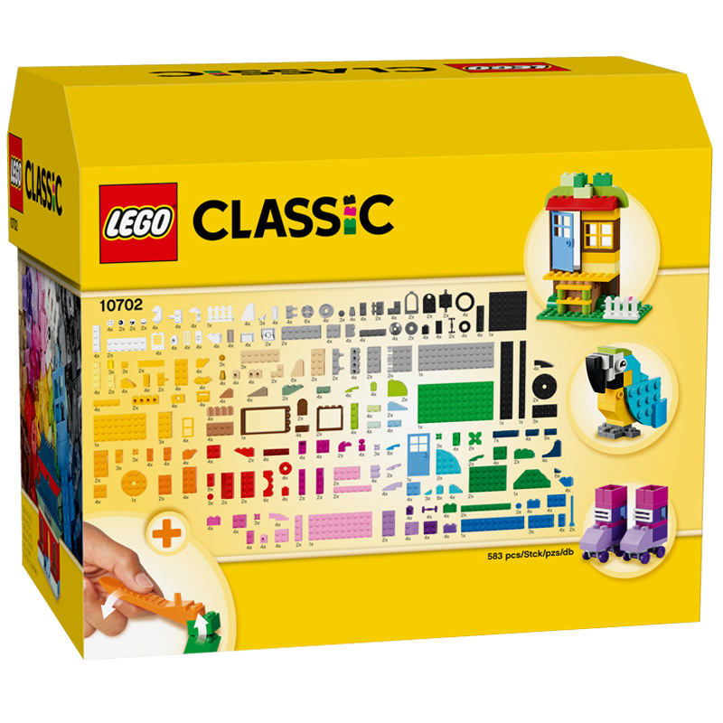 [苏宁自营]LEGO 乐高LEGO Classic 经典创意乐高®创意拼砌套装LEGC10702高清大图
