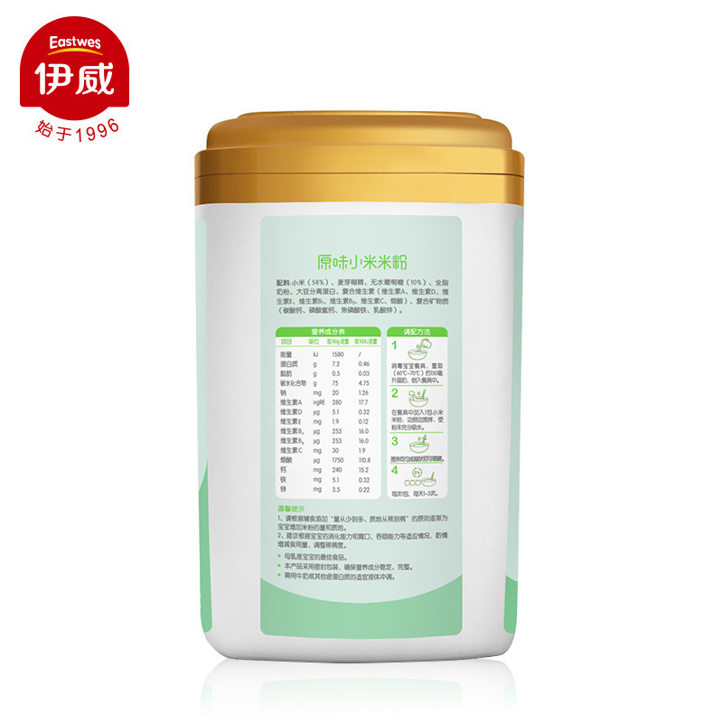 伊威(Eastwes)原味小米米粉300g