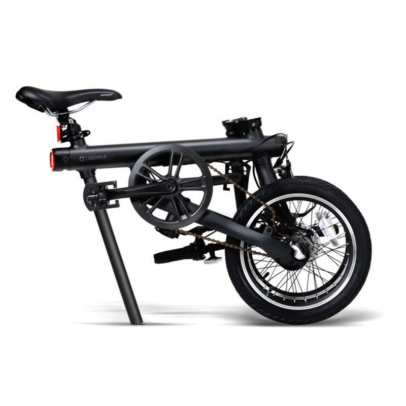 小米(MI)米家电助折叠自行车 黑色 平衡车滑板车力矩传感智能单车代步车图片