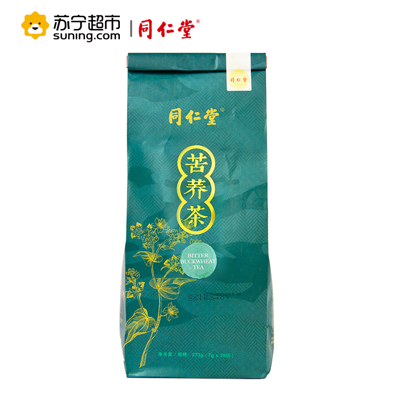 同仁堂 茶叶 花茶 花草茶 苦荞茶 273g