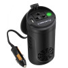 POTEK车载逆变器12v转220v 车载电源转换器150W大功率逆变器车载充电器汽车插座